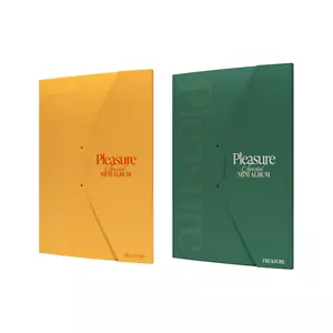 K-POP TREASURE Special Mini Album PLEASURE CD+88p Book+P.Card+Film+F.Poster+Gift - Foto 1 di 6
