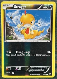 Pokémon TCG | Scraggy 67/108 | Dark Explorers | Mirror Reverse Holo Promo | NM - Picture 1 of 2
