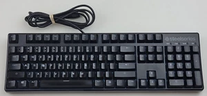 SteelSeries Apex M400 (64555) (KB-00005) USB Wired Gaming Keyboard - WORKS! - Picture 1 of 8