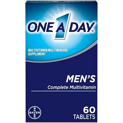 Tabletas multivitamínicas One A Day para hombre, multivitaminas para hombres, 60 unidades..+ Foto 1 de 4