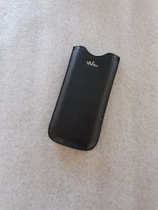 Housse WIKO Original en simili cuir Noir pour Wiko Kar3 - Picture 1 of 5