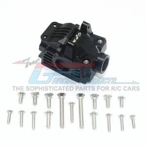GPM Racing Aluminum Front Gear Box Black : Rustler 4x4 - Picture 1 of 4