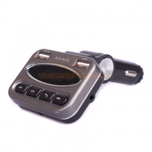 Als-A676 Bluetooth Auto Kit MP3 FM Transmitter USB LCD Modulator hsb - Bild 1 von 1
