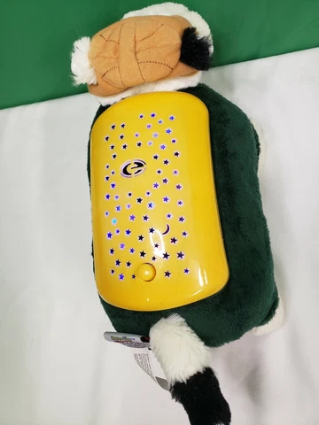 Green Bay Packers NFL Mascot Pro Football Plush Pillow Pets Pet Dream Lites Cover
