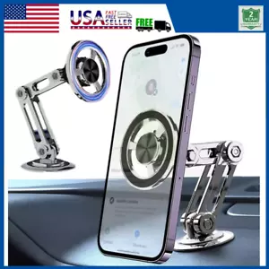 360° Car Phone Holder Dashboard Phone Mount Strong Magnetic Suction Universal - Picture 1 of 8