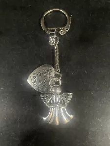 Angel Key Ring with Heart stating "You Are Always In My Heart" 😇❤️ - Picture 1 of 1