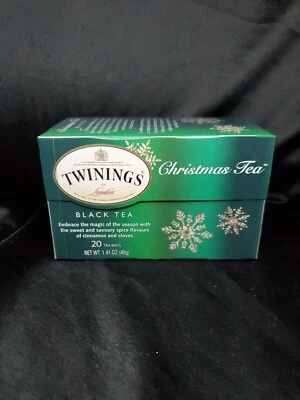 Té de Navidad Twinings London té negro con dientes de canela 20 bolsas 14/06/2026 Foto 1 de 4