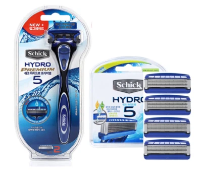 Schick Hydro 5 Premium (NEW IMPROVED) Shaver +  refill Cartridges Razor Blades - Image 1 of 2