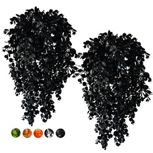 Vine Plant 4 Pcs Ferns Artificial Plants Large Faux Hanging Plant Artificial ... - Picture 1 of 6