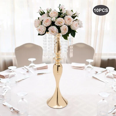 10* Flower Vase Flower Holders Stand Centerpieces for Wedding Dining Table Decor - Image 1 of 4