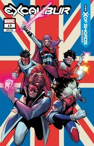 EXCALIBUR #13 LEE GARBETT COVER MARVEL COMICS 2020 #1 CAPTAIN BRITAIN X OF SWORD - Picture 1 of 1