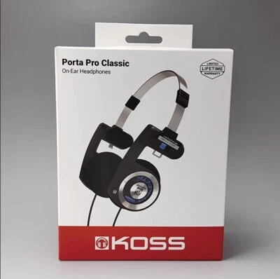 Koss Porta Pro Classic On-Ear Headphones Black BRAND NEW BOXED - Image 1 of 4