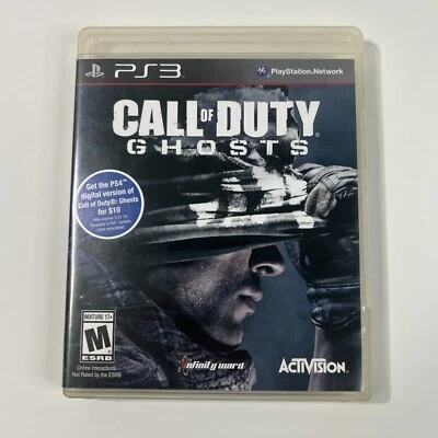 Call of Duty: Ghosts (Sony PlayStation 3, 2013) PS3 GAME Complete CIB Very Good - Image 1 of 4