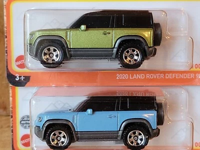 Matchbox 2022 2020 Land Rover Defender 90 •Lot of 2 - Image 1 of 3