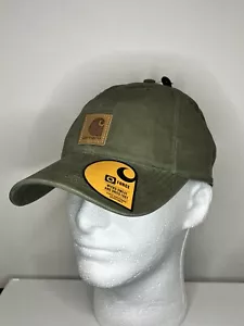 Authentic Carhartt Odessa Men's Olive Green Adjustable Cap Hat NWT Gift Hat - Picture 1 of 9