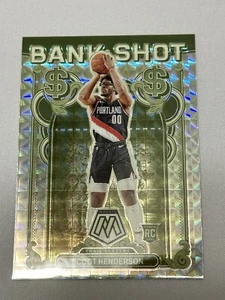 2023-24 Panini Mosaic Prizm Bank Shot Scoot Henderson RC - Picture 1 of 2