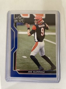 2023 Leaf Draft - V1 Blue #B1-3 Joe Burrow