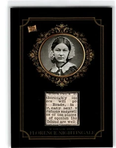 Pieces of the Past Relic Card     Florence Nightingall - Picture 1 of 2