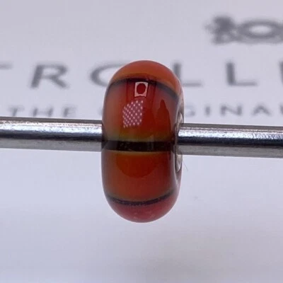 Cuentas de calabaza Trollbeads retiradas únicas  Foto 1 de 4