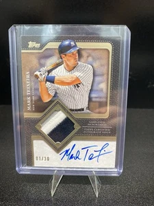 Mark Teixeira 2025 Topps Flagship Auto Patch Card 01/30 TFAP-MTE - Picture 1 of 2