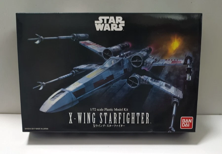 BANDAI  REVELL  1:72 KIT  X-WING STARFIGHTER CON STAND E FIGURE    ART 0191406 - Immagine 1 di 1