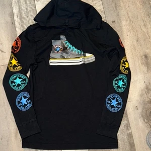CONVERSE hoodie-size Large - Picture 1 of 8