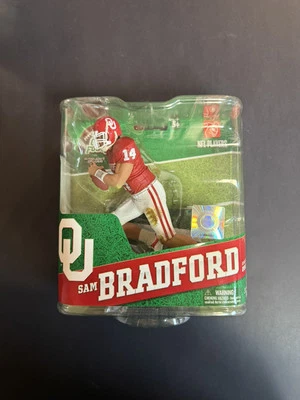 McFarlane Sports Picks 2012 College Football 4 Sam Bradford Oklahoma Sooners NOVO - Imagem 1 de 2