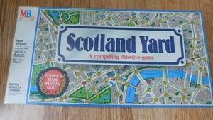 VINTAGE BOARD GAME "SCOTLAND YARD" 1985 BY MILTON BRADLEY COMPLETE - Picture 1 of 5