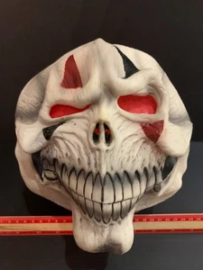 California Costume Collection Skeleton Skull Mask – Smiling Spooky Halloween - Picture 1 of 4
