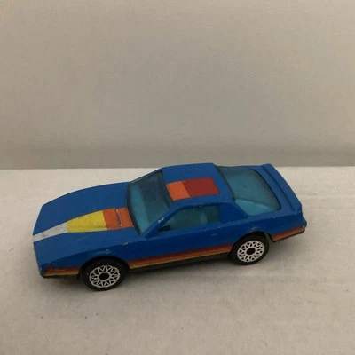 Pontiac Firebird SE 1982 Matchbox Superfast azul vintage hecho en Macao Foto 1 de 4