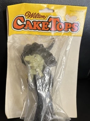 De colección 1979 Wilton WACKY WITCH Decoración de Pasteles Halloween Foto 1 de 4
