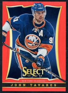 2013-14 Panini Select John Tavares #76 Red Prizms #d/35 SSP Islanders Leafs - Foto 1 di 2