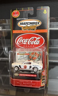 2000 Mattel Matchbox Collectibles: Coca-Cola Hockey 1968 Ford Mustang Cobra Jet - Image 1 of 4