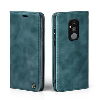 Handy Hülle für Huawei Mate 20 Lite Klapp Magnet Smartphone Cover Case Petrol