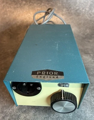 PRIOR Microscope Lamp Power Supply 240v In 6Volt 48Watt Out. Used. 1970s? - Image 1 of 4