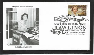 MARJORIE KINNAN RAWLINGS FDC 2008 HAWTHORNE, FLORIDA JERRY'S COVERS ONLY 1 MADE - Picture 1 of 1