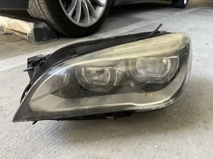 BMW 7 SERIES F01 F02 F03 Adaptive LED Headlight Left Driver OEM GENUINE 7379681 - Picture 1 of 9