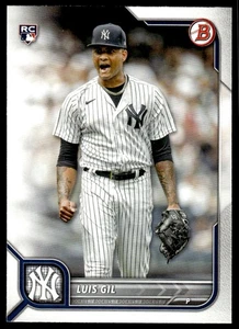 2022 Bowman Luis Gil Rookie New York Yankees #72 - Foto 1 di 2