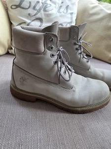 Mens Grey Timberland Boots Size 9.5 - Picture 1 of 6