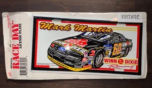 Vintage Mark Martin Metal License Plate #60 Winn Dixie Racing NASCAR Wall Decor - Picture 1 of 5