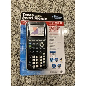 TI-84 PLUS CE Enhanced Graphing PYTHON Calculator - BRAND NEW - FACTORY SEALED - Picture 1 of 2