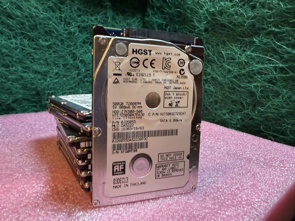 HGST 0J26055 TRAVELSTAR Z7K500 Series 500GB 7200 Sata 6Gb/s 32Mb Cache - Image 1 of 4