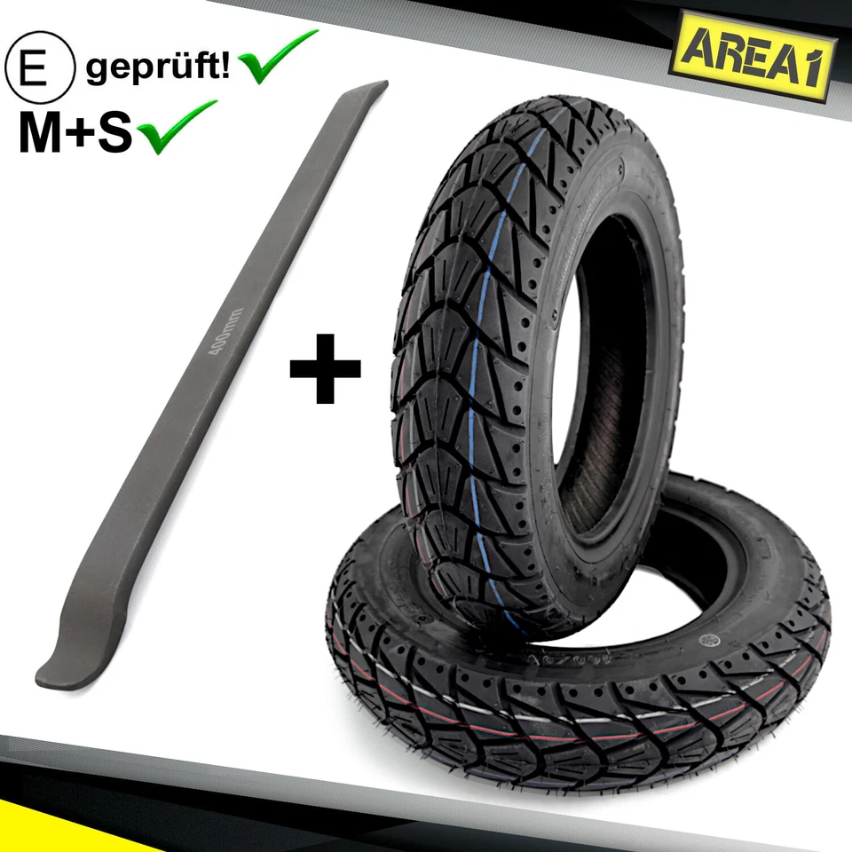 Allwetter Reifen Set Kenda K415 Herkules Zenith 50 NA, Limbo 50 M (90/90-10) - Bild 1 von 1