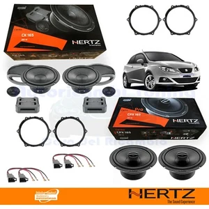 Hertz CK165 + CPX165 Altavoces Ant + Post SEAT IBIZA 6J 2008 > 2017 - Imagen 1 de 12