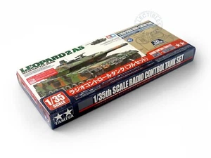 Tamiya 1/35 RC German Leopard 2 A5 Main Battle Tank Radio Control Set #48204 - Picture 1 of 12