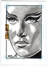 STAR TREK THE ORIGINAL SERIES PORTFOLIO PRINTS SEAN PENCE DAY OF THE DOVE SKETCH