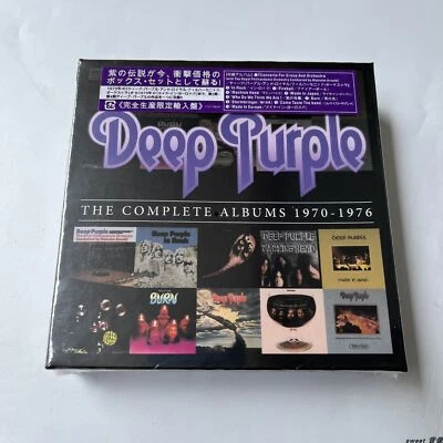 Deep Purple – The Complete Albums 1970-1976 EU 10CD Box Set, Compilation SEALED - Image 1 of 2