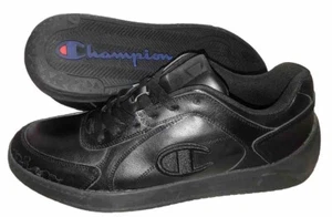 Champion Men’s Super C Court Classic CPS10106M Sneakers Black Embroidered 13 - Picture 1 of 15