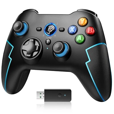 EasySMX 9013PRO Wireless Gamepad w/Hall Trigger, Turbo for PC/PS3/Switch/Android - Immagine 1 di 4