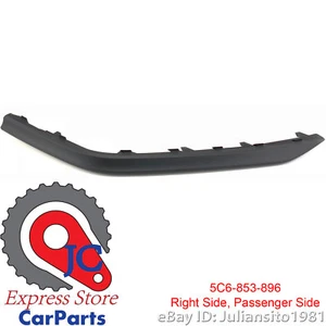5C6853896 9B9 VOLKSWAGEN GENUINE OEM JETTA GLI FRONT RIGHT LOWER TRIM - Picture 1 of 4